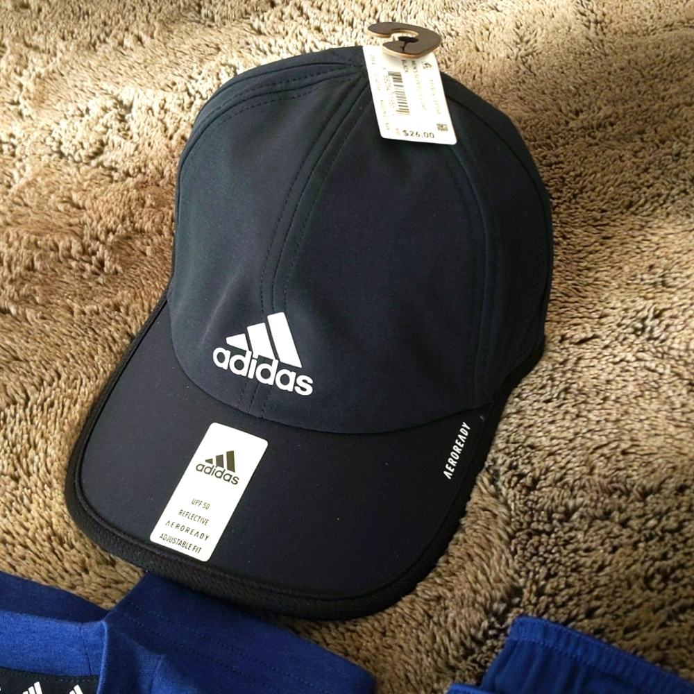Adidas ๐NWT ๐ค bundle. One shirt, one shorts and one hat size XL ๐ฅ๐ฅ๐ฅ - Picture 8 of 10